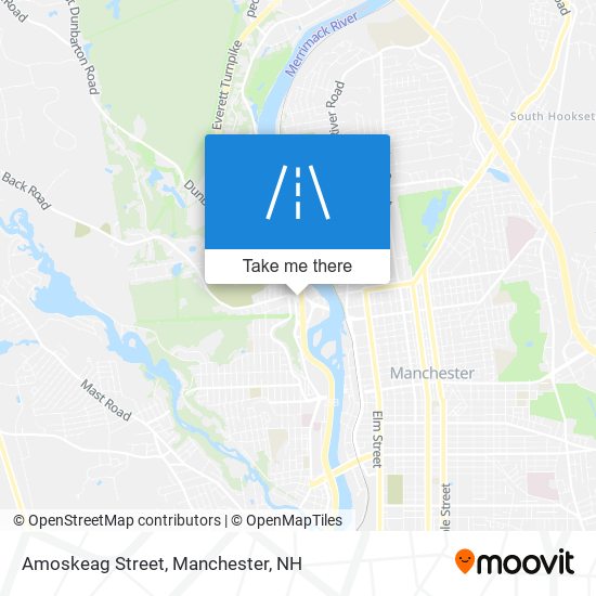 Amoskeag Street map