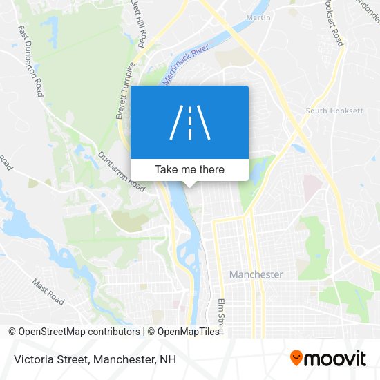 Victoria Street map