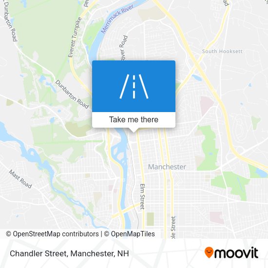 Chandler Street map