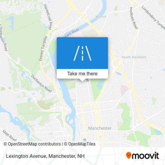Lexington Avenue map