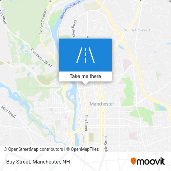 Mapa de Bay Street