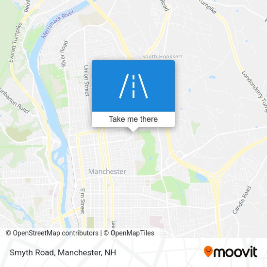 Mapa de Smyth Road