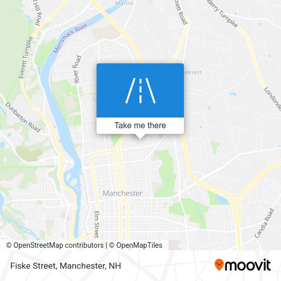 Mapa de Fiske Street