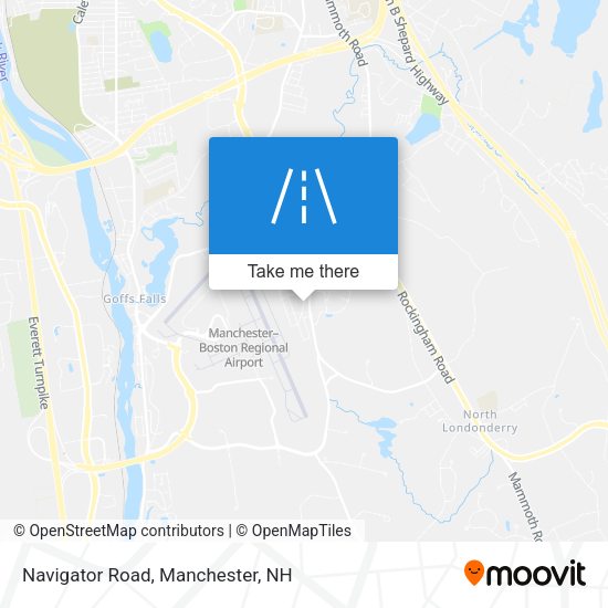Mapa de Navigator Road