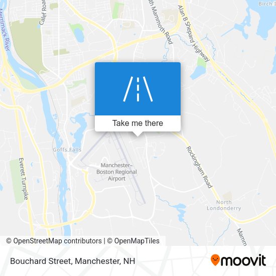 Mapa de Bouchard Street