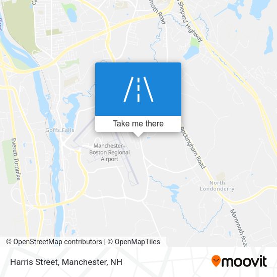 Mapa de Harris Street