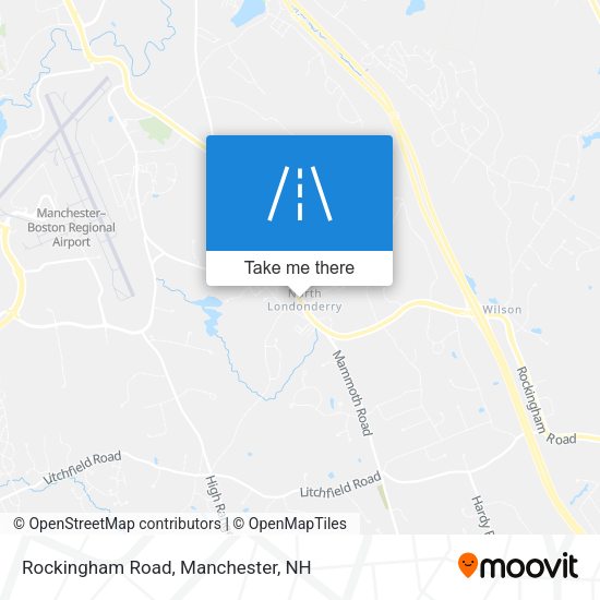 Rockingham Road map