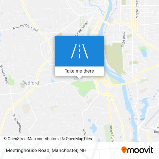 Meetinghouse Road map