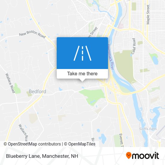 Mapa de Blueberry Lane