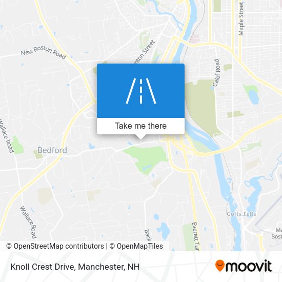 Mapa de Knoll Crest Drive