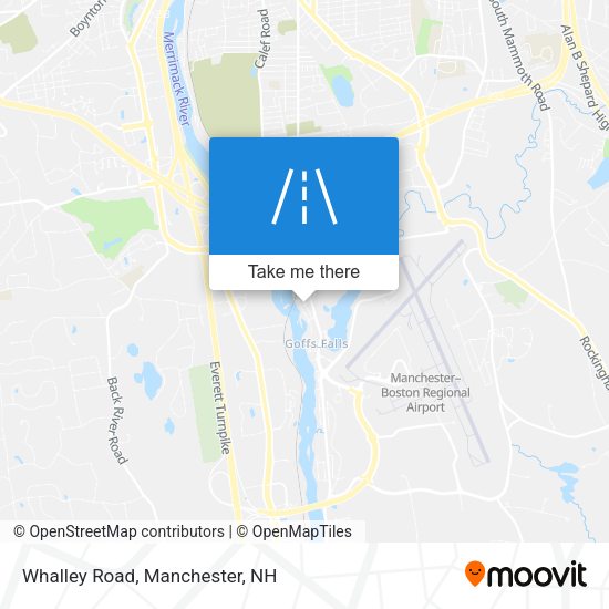Mapa de Whalley Road