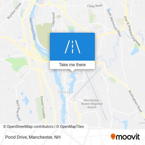 Mapa de Pond Drive