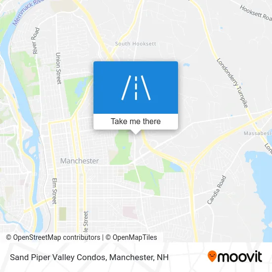 Sand Piper Valley Condos map