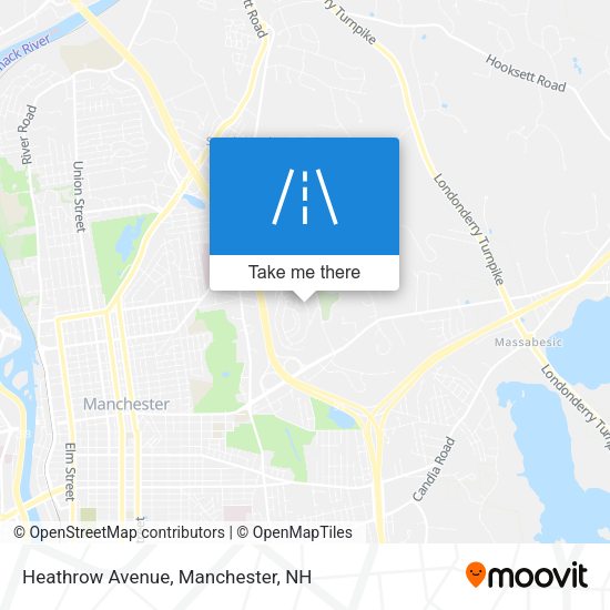 Heathrow Avenue map