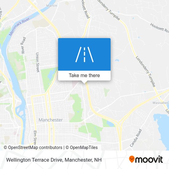 Mapa de Wellington Terrace Drive