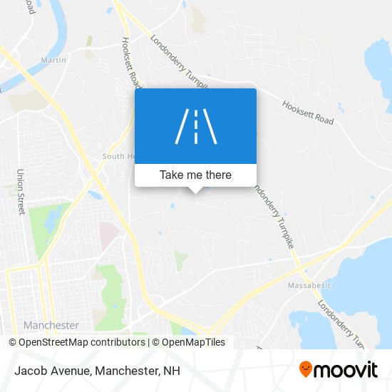 Mapa de Jacob Avenue