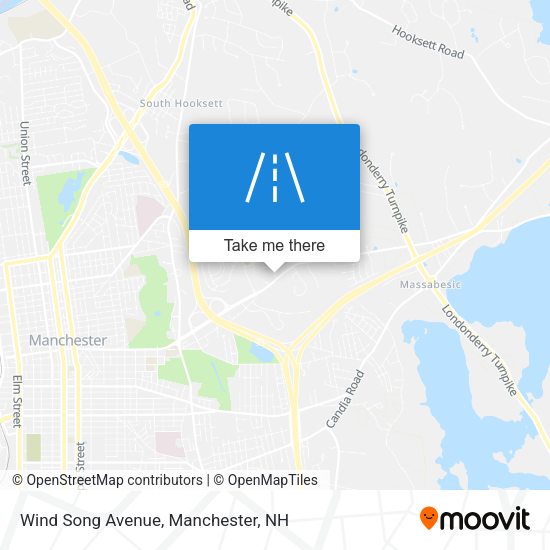 Wind Song Avenue map