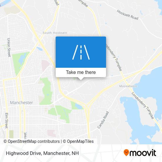 Mapa de Highwood Drive