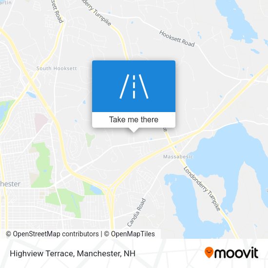 Highview Terrace map
