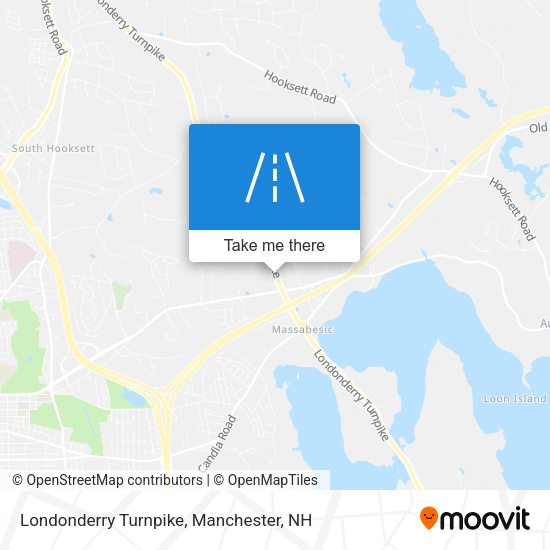 Londonderry Turnpike map