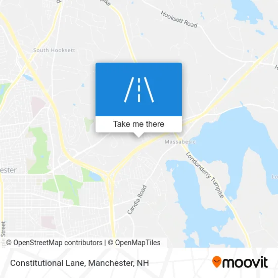 Constitutional Lane map