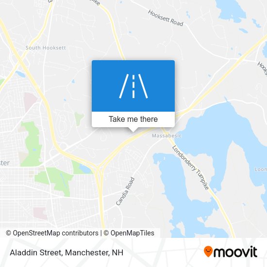 Mapa de Aladdin Street