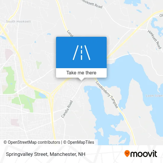 Springvalley Street map