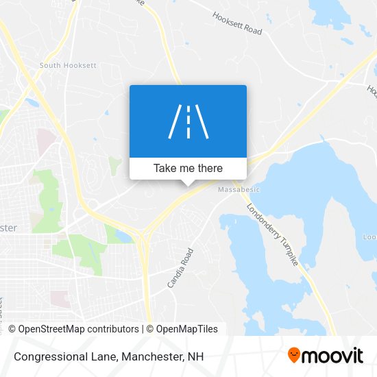 Congressional Lane map