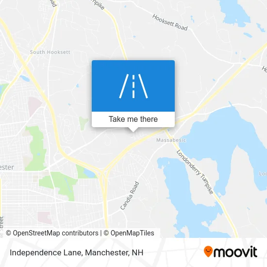 Independence Lane map