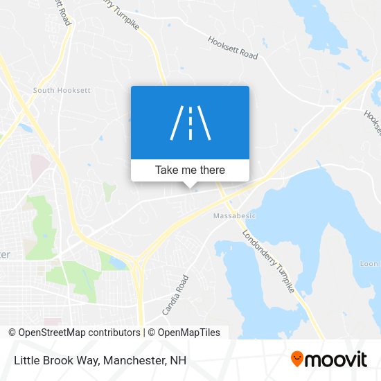 Little Brook Way map