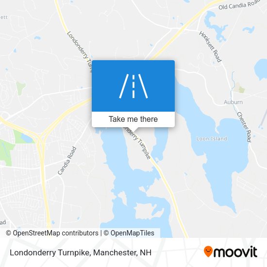 Londonderry Turnpike map