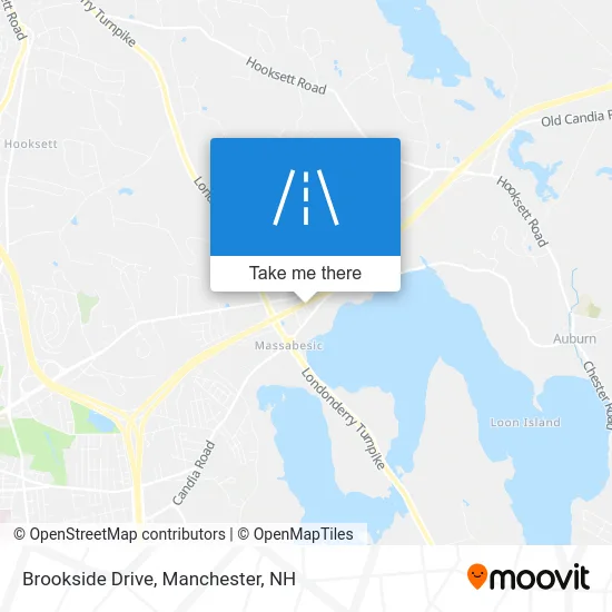 Brookside Drive map