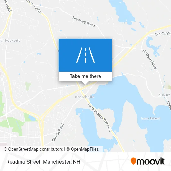 Reading Street map