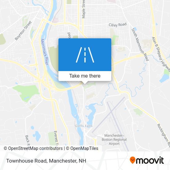 Mapa de Townhouse Road