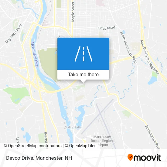 Devco Drive map