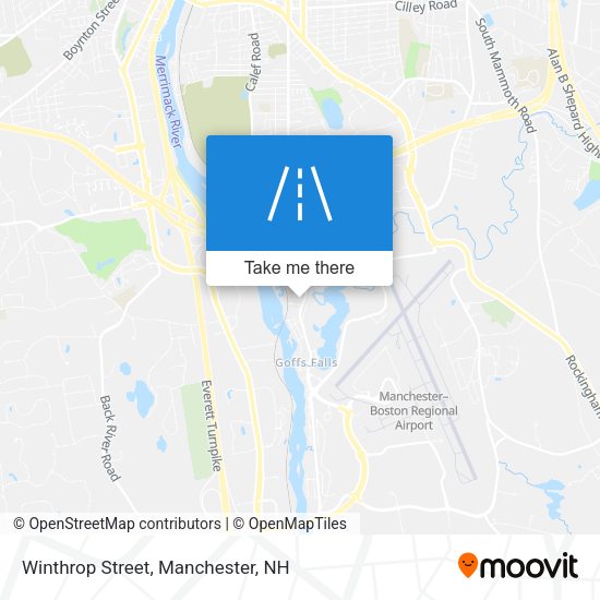 Mapa de Winthrop Street