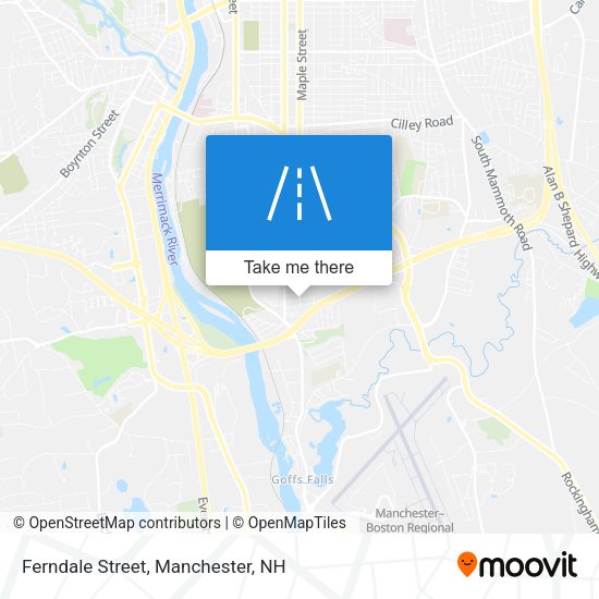 Ferndale Street map
