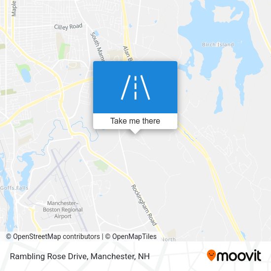 Rambling Rose Drive map