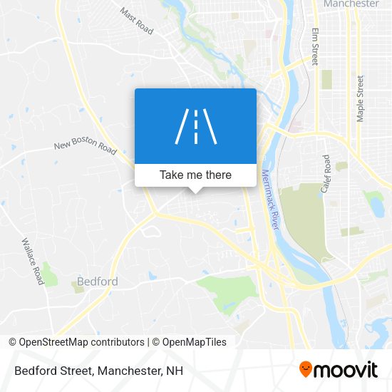 Bedford Street map