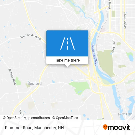Plummer Road map