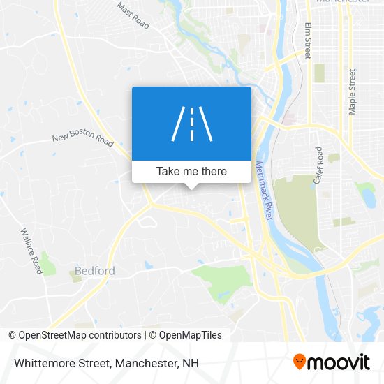 Mapa de Whittemore Street