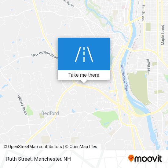 Mapa de Ruth Street