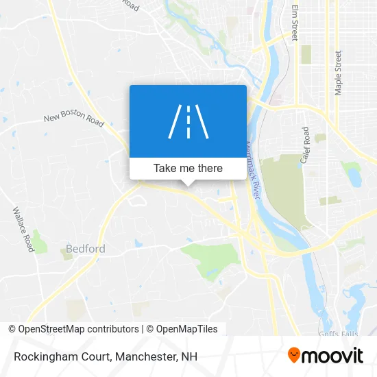 Rockingham Court map