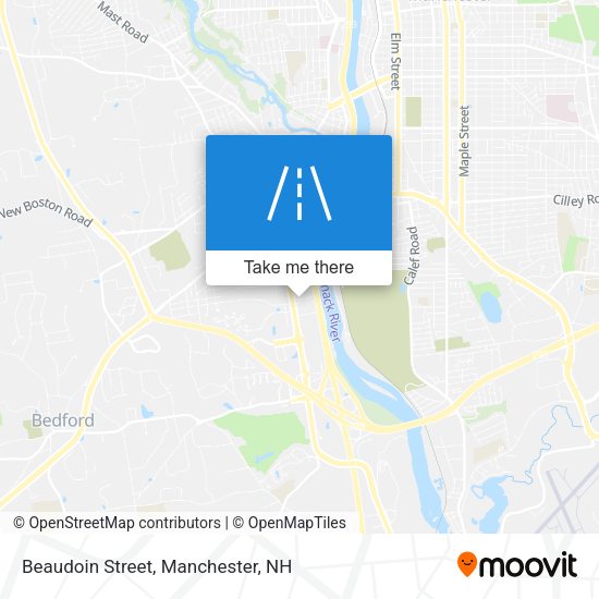 Beaudoin Street map
