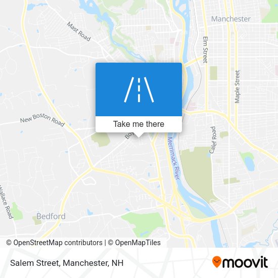 Mapa de Salem Street