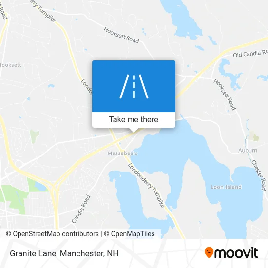 Granite Lane map