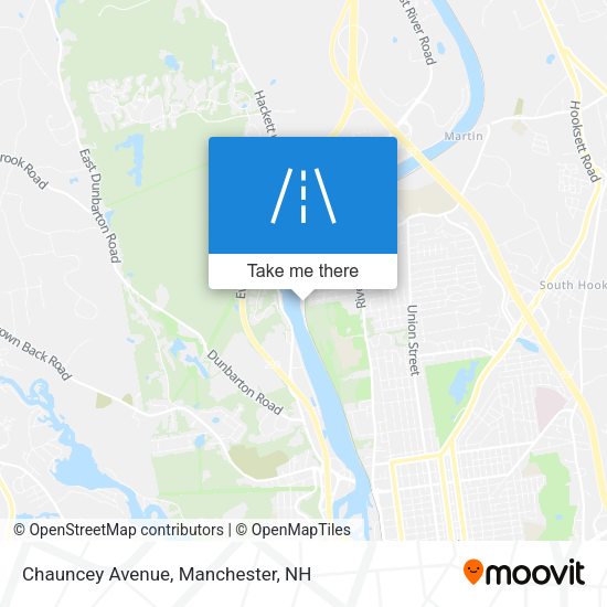 Chauncey Avenue map