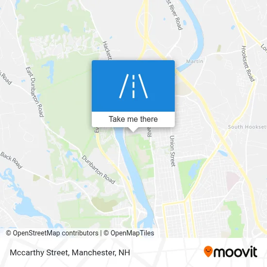 Mccarthy Street map
