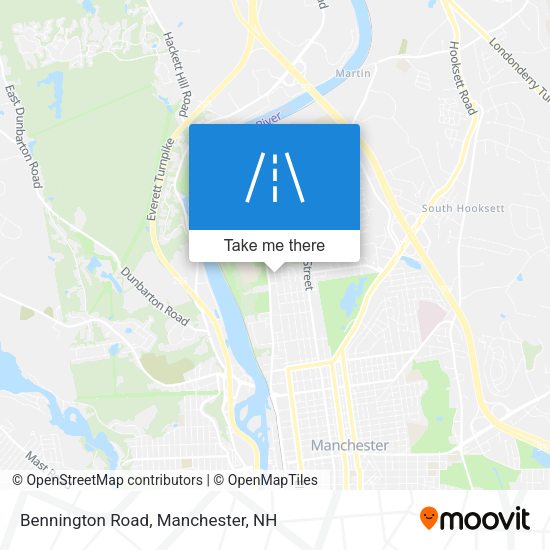 Bennington Road map