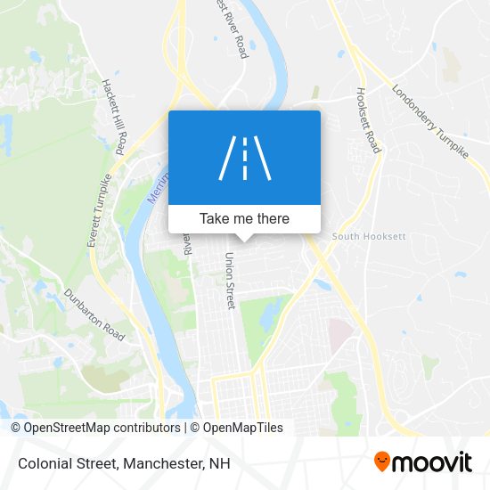 Colonial Street map